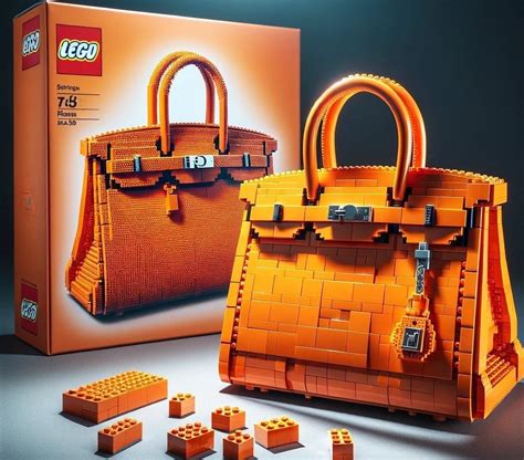 hermes lego purse|Hermes Lego bag instagram.